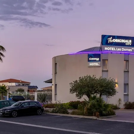 Hotel The Originals City, Les Domes, Sud Saleilles Perpignano