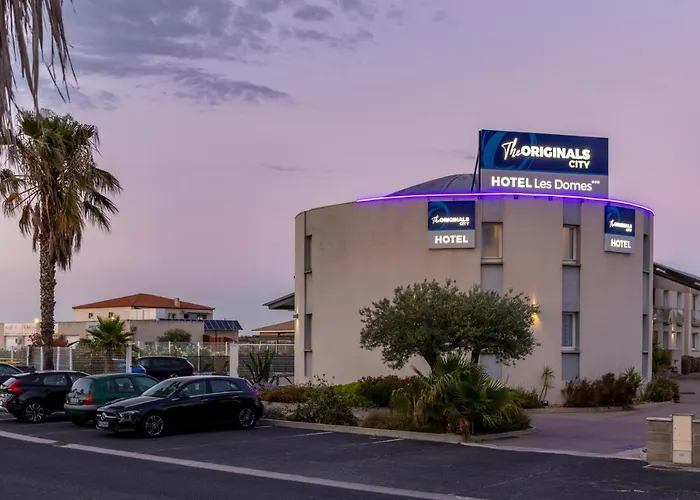 Hotel The Originals City, Les Domes, Sud Saleilles Perpignan